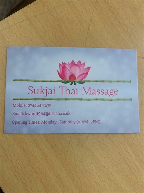 Sukjai Massage Thetford